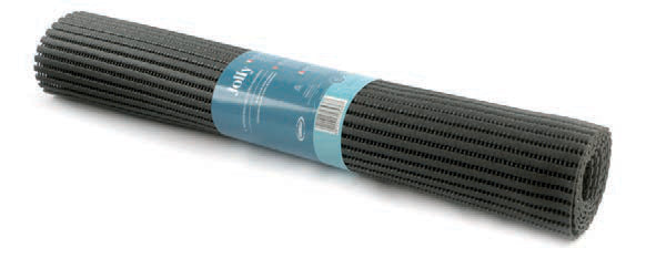 TAPPETINO JOLLY PVC NERO CM.65X150