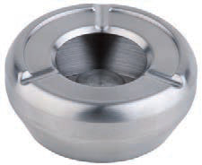 POSACENERE INOX IMPILAB.PARAVENTO CM.10 H4,5 00090