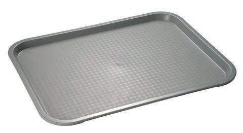 VASSOIO FAST FOOD PP CM 45X35,5 GRIGIO 00543