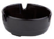 POSACENERE MELAMINA NERO SET 3 PZ CM.8 H 3 00576