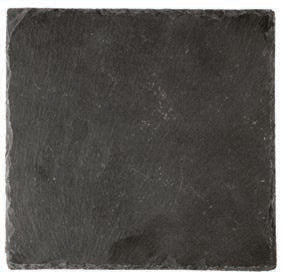 ARDESIA NATURALE-PIATTO QUADRO CM 25X25 00994