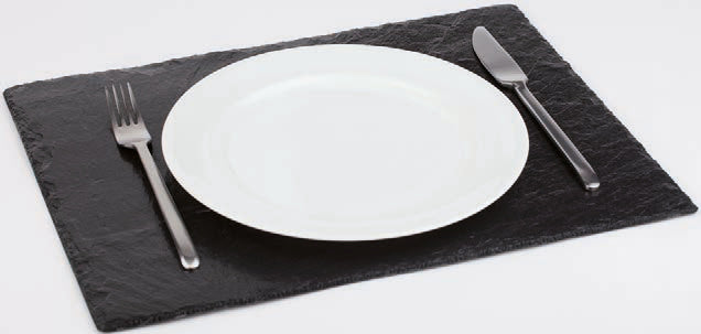 ARDESIA NATURALE-TOVAGLIETTA RETT. CM 45X30 00996