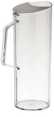 CARAFFA CEREALI PP C.COP.INOX LT.1,5 10XH.28 10778