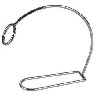 COLONNA PORTASECCHIELLO INOX CM 17,5 H.73 36069