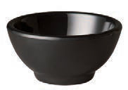 PURE-COPPETTA TONDA MELAMINA NERO CM.13 H6,5 83454