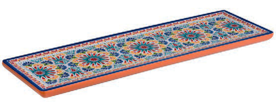 ARABESQUE-VASSOIO MELAM GN 2.4 CM53X16,2 H.2 84683