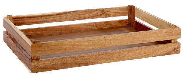 SUPERBOX-CASSETTA LEGNO ACACIA 55,5X35 H10,5 11620