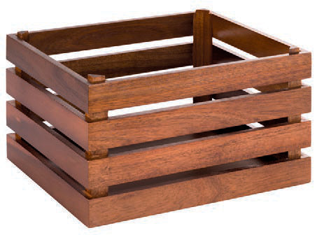 SUPERBOX-CASSETTA LEGNO ACACIA 35X29 H.20 11722