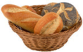 ECONOMIC-CESTINO PANE TONDO 19XH.9,5 MARR. 40191