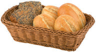 ECONOMIC-CESTINO PANE RETT. 23X17XH.8 MARR. 40195