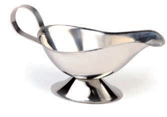 SALSIERA ACCIAIO INOX LT.0,2 CM23,5X10 40201