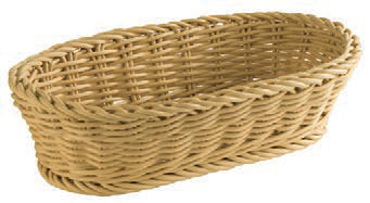 PROFI LINE-CESTINO BAGUETTE 28X16XH.8 BEIGE 50805
