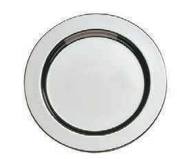 SOTTOBICCHIERE TONDO INOX CM 12 SET 6 PZ. 35912