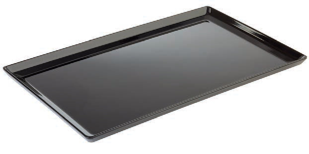 FLOAT-VASSOIO RET.MELAM NERO GN1.2 32,5X26,5 83926