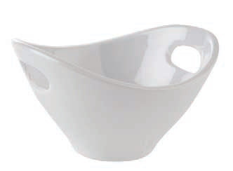 MINI-COPPETTA FINGER MEL.BIANCO 13X12XH.7,5 84449