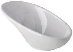 MINI-COPPETTA FINGER MEL.BIANCO 11,5X6XH.5,5 84454