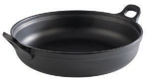 PADELLA-COCOTTE MELAMINA NERO CM.28XH.9 85151