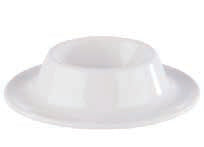 PORTAUOVO SET 4 PZ. MELAM.BIANCO CM.8,5 H.2
