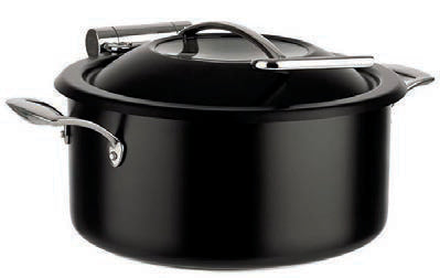ORBIT-CHAFING DISH-PENTOLA INOX NERO 30,5,H.17,5