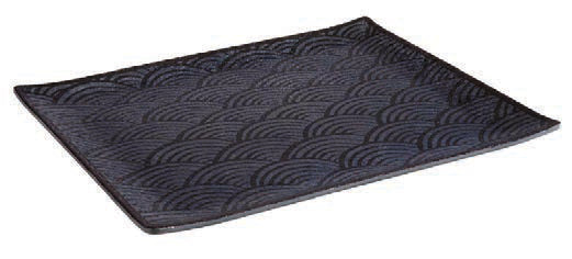 DARK WAVE-TEGLIA GN 1.2 MELAM. CM 32,5X26,5 H.2