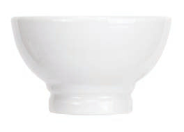 JUSTWHITE-BOLO BIANCO CM 11,5 CON PIEDE HB3504