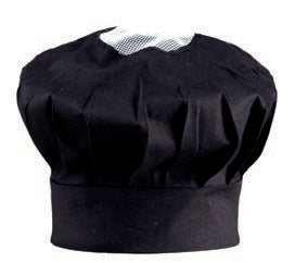 CAPPELLO CUOCO NERO CF.2 1513