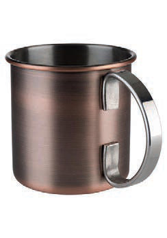 MOSCOW MULE-COPPA INOX EFF.RAME CM.9,H.9 93322