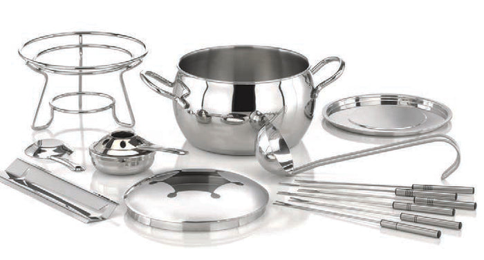 SCALDAVIVANDE INOX CM 34X13 H.6 35343