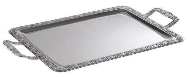 SCHONER ESSEN-VASSOIO DA SERVIZIO INOX 75X44,5H