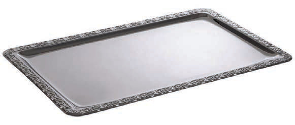SCHONER ESSEN-VASSOIO DA SERVIZIO INOX 50X36H