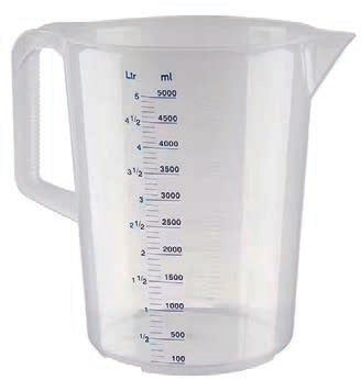 PRO-CARAFFA GRADUATA CM 17 H 23,5 LT 3  PP