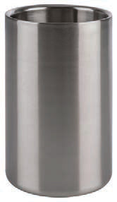 GLACETTE INOX DOPPIA PARETE CM.12 H.20