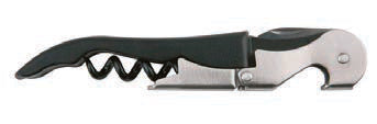 LEVATAPPI CAMERIERE ACCIAIO-NERO CM 12