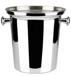 ROYAL-SECCHIELLO PORTA BOTT  D21,5H22 INOX LUCIDO