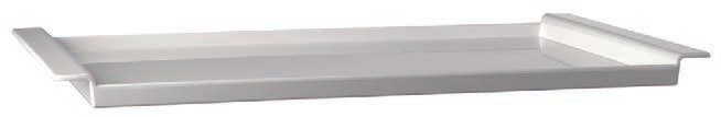 BROTSTATION-VASSOIO CM 59,5X35,5H3,5 MEL.BIA