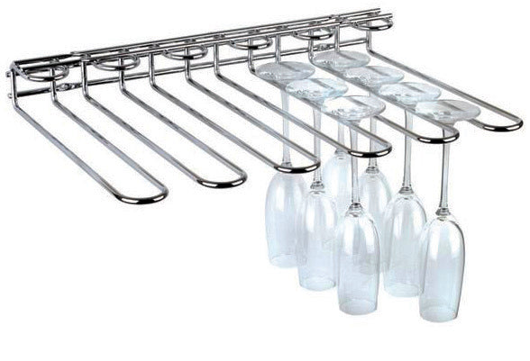 RASTRELLIERA CALICI  45X32 6H MET GRI X20PZ