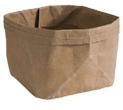 CESTINO PANE BEIGE CM.12X11,5 H11,5 FIBRE NATURALI