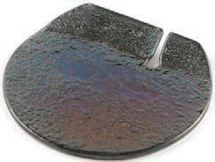 ROUND - POGGIAPOSATE NERO LUCIDO CM 10