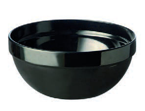 FRIENDLY BOWL-COPP POLIET NERO CM 12,5H6,5 LT 0,4