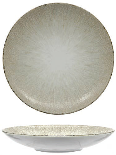 IRYS BROWN - PASTA BOWL RITA CM.30 PORCELLANA