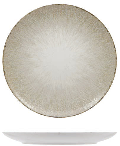 IRYS BROWN - PIATTINO PANE COUPE CM.16,5 PORC