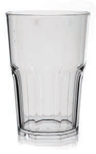 BICCHIERE GRANITY CLEAR CL40 CF.5 -PS TRASP- FM-63
