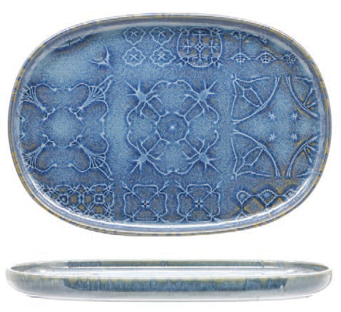 AZULEJO-VASSOIO OVALE CM.33X23 FF0391691746