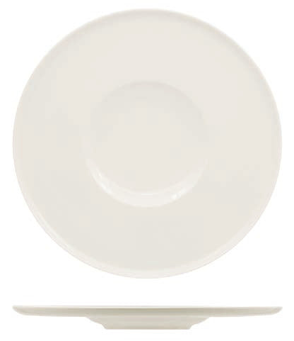 PRIVILEGE - PIATTO PIANO GOURMET CM 28- ALLUMINA