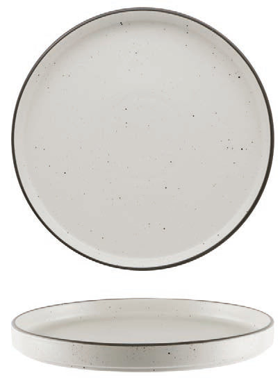 SELAS ECRU- PIATTO NORDIC CM 27- ALLUMINA