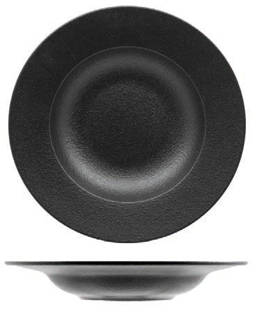 BLACK DAZZLE- PIATTO PASTA CM 26 A FALDA- ALLUMINA