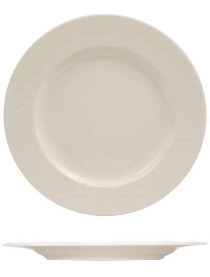 RIPPLE-PIATTO PIANO CM 31 A FALDA- ALLUMINA