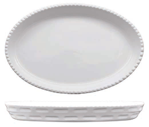 JUSTWHITE-PIROFILA CORDONATA OVALE 32X19,6X4,8