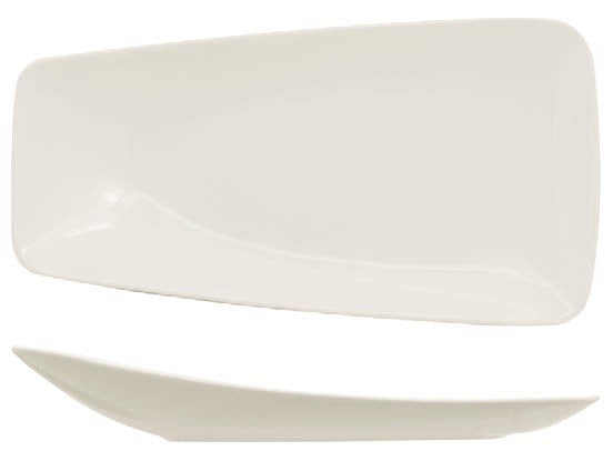 VITAL RECTANGLE - PIATTO PIANO CM 24X13 ASIMMET.
