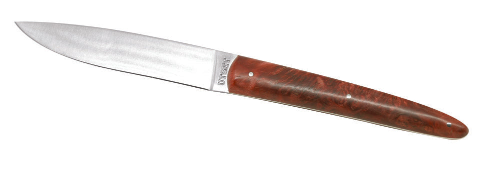 UTSET - COLTELLO CM 22,5 MANICO LEGNO ROSSO